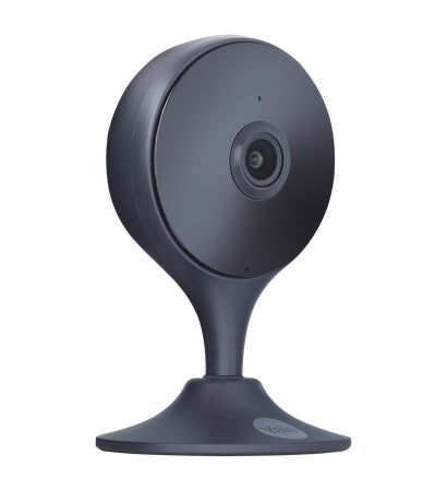 Smart Home 1080p Indoor Wi-Fi Camera Black