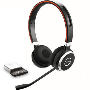 Jabra Evolve 65 UC stereo - Headphones - on ear - bluetooth - wireless - NFC - USB (6599-829-409)