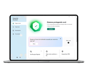 Kaspersky Standard - 1 Usuário - 1, 3, 5 ou 10 Dispositivos - 1 ou 2 Anos