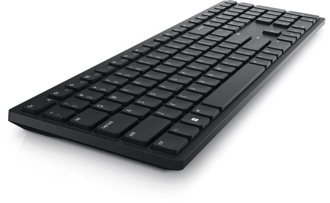 Dell KB500 - Keyboard - wireless - 2.4 GHz - QWERTY - Portuguese - black - 3 years old Next Business Day Advanced Exchange Service