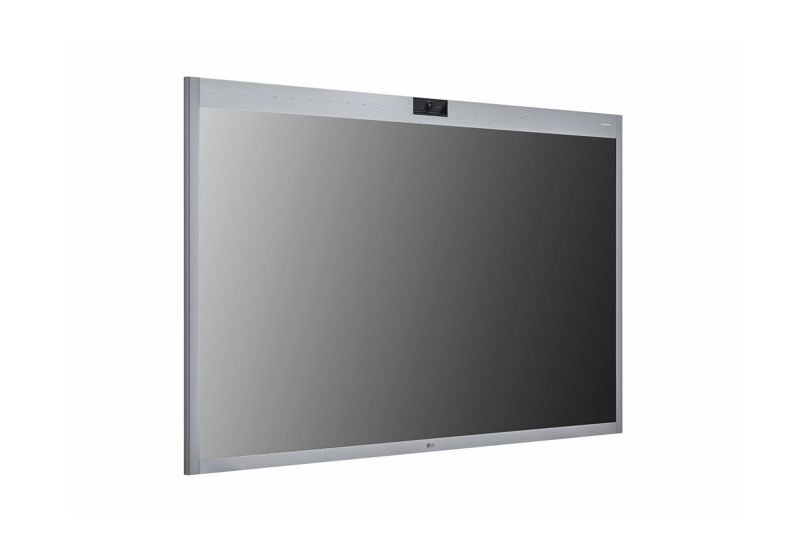 LG One:Quick Works 55CT5WJ-B - 55" Diagonal Class LCD display with LED backlight - conference - with touchscreen (multi-touch)/microphone/camera - 4K UHD (2160p) 3840 x 2160 - silver