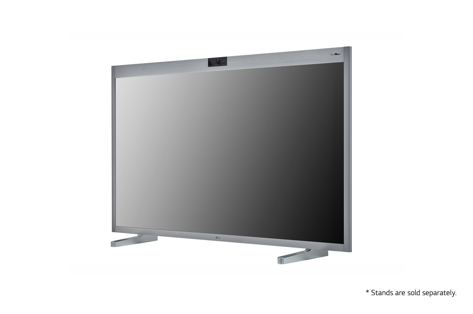 LG One:Quick Works 55CT5WJ-B - Pantalla LCD de clase diagonal de 55" con retroiluminación LED - conferencia - con pantalla táctil (multitáctil)/micrófono/cámara - 4K UHD (2160p) 3840 x 2160 - plateado