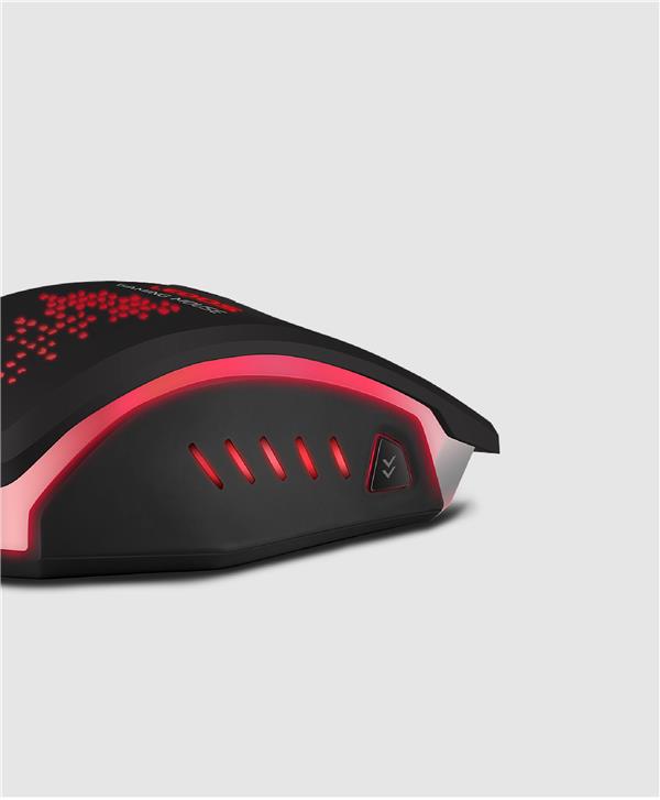 LEDOS Gaming Mouse, black