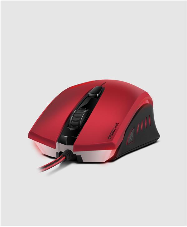 LEDOS Gaming Mouse, red