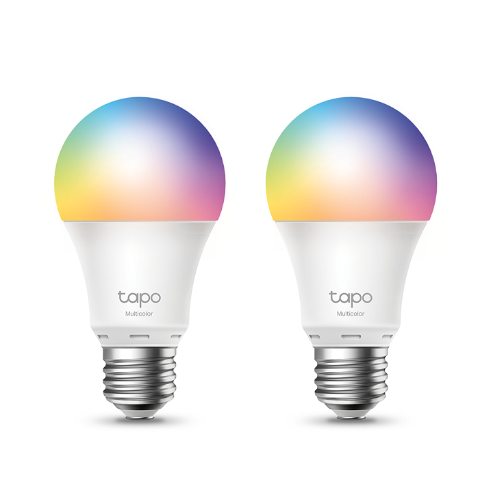 Lâmpada TP-Link Smart Wi-Fi Light Bulb, Multicolor, 2-Pack