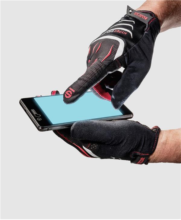 SPARCO Hypergrip Gloves Black/Red T10