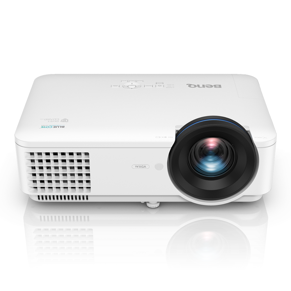 BenQ LW820ST - Proyector DLP - Láser - 3D - 3600 lúmenes ANSI - WXGA (1280 x 800) - 16:10 - 720p - Lente fija de proyección de tiro corto