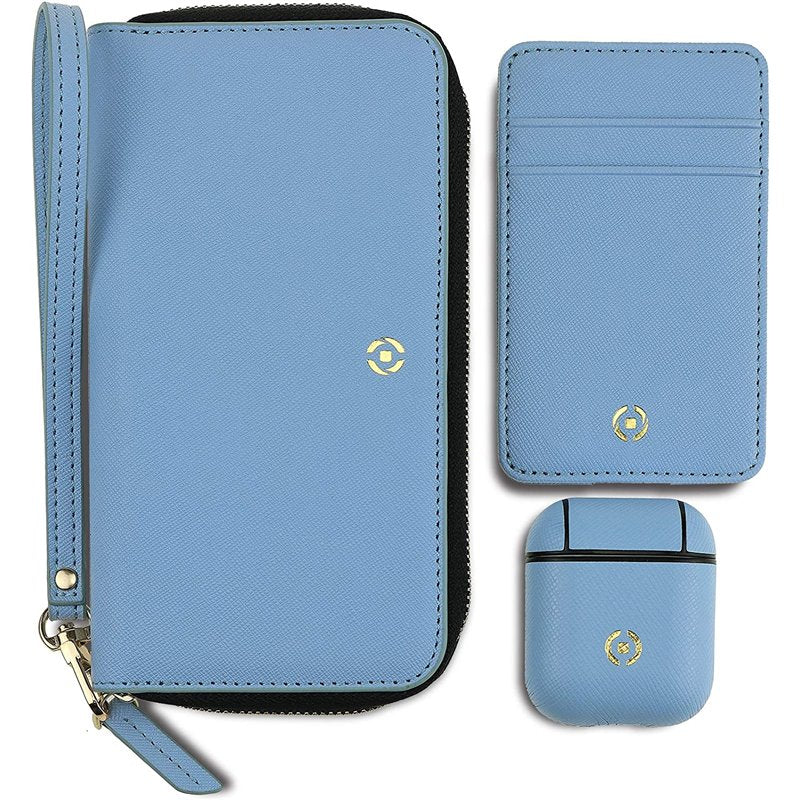 BOLSO CARTERA SMARTPHONE AZUL