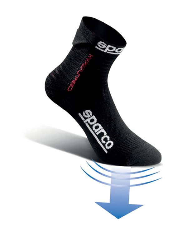 SPARCO Hyperspeed Socks Black 42-43