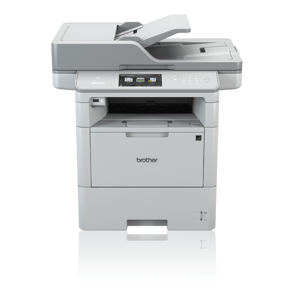 Brother MFC-L6800DW - All-in-One Printer - B/W - Laser - Legal (216 x 356 mm) (original) - A4/Legal (media) - up to 46 ppm (print) - 570 sheets - 33.6 Kbps - USB 2.0, Gigabit LAN, Wi-Fi(n), USB host, NFC