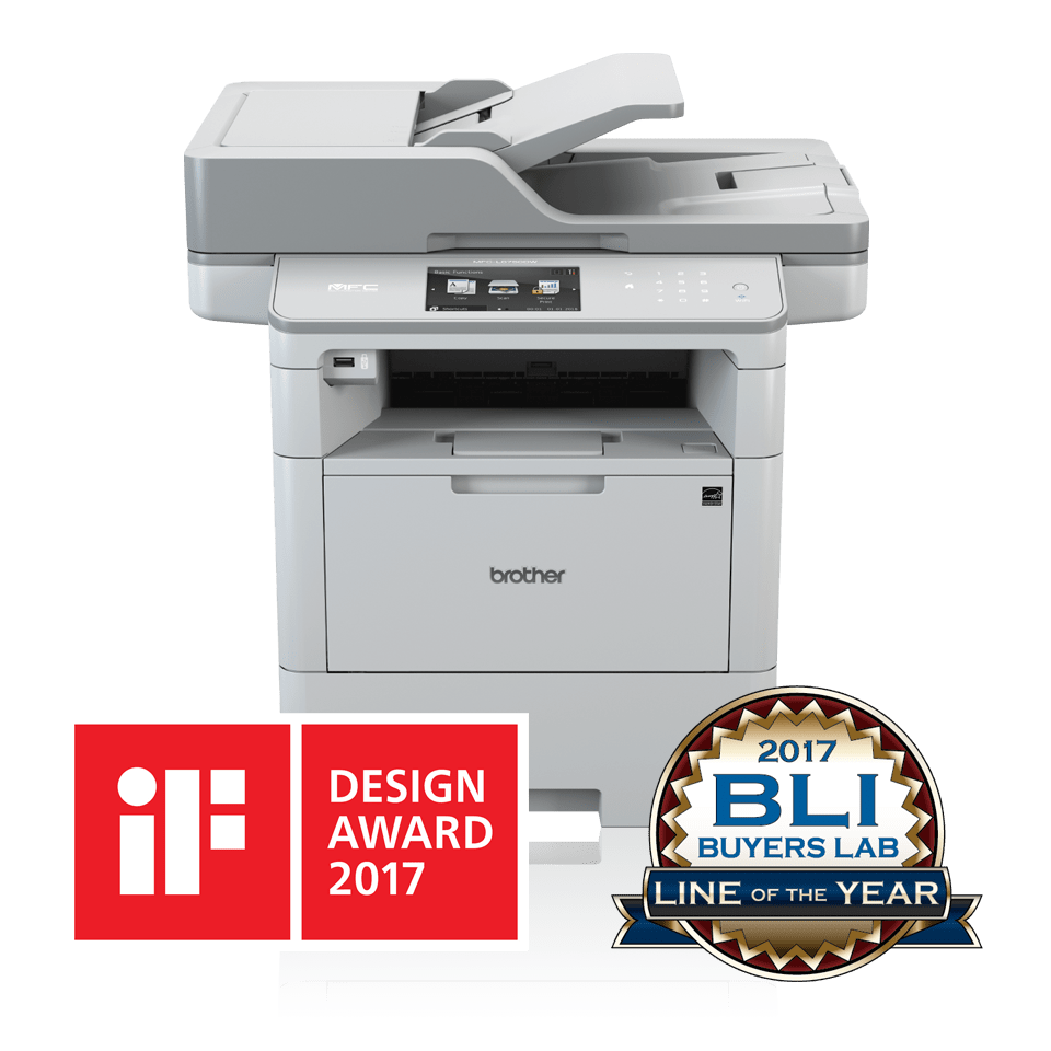 Brother MFC-L6900DW - Multifunction Printer - B/W - Laser - Legal (216 x 356 mm) (original) - A4/Legal (media) - up to 50 ppm (print) - 570 sheets - 33.6 Kbps - USB 2.0, Gigabit LAN, Wi-Fi(n), USB host, NFC