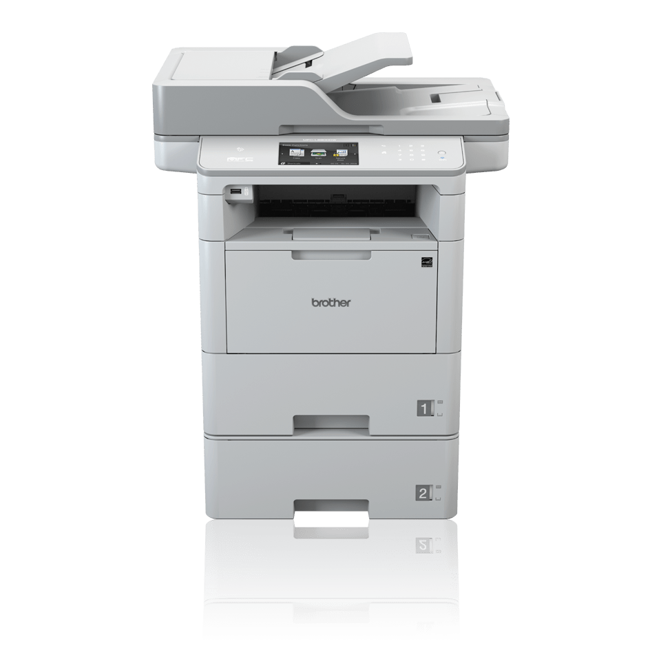 Brother MFC-L6900DWT - All-in-One Printer - B/W - Laser - Legal (216 x 356 mm) (original) - A4/Legal (media) - up to 50 ppm (print) - 1090 sheets - 33.6 Kbps - USB 2.0, Gigabit LAN, Wi-Fi(n), USB host, NFC