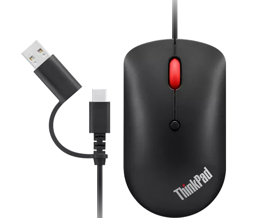 THINKPAD USB-C WIRED COMPACT MOUSE (4Y51D20850)