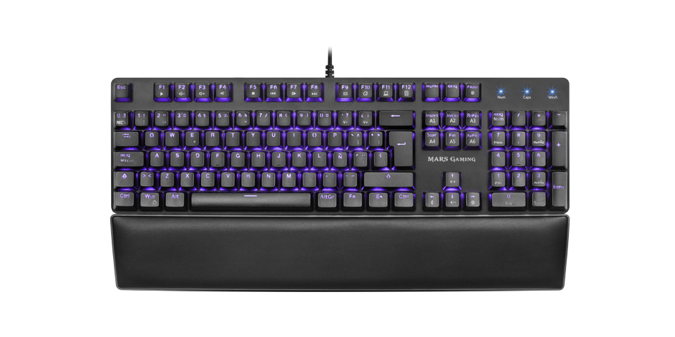 Keyboard MARSGAMING MK5 RGB FULL MECHANICAL KEYBOARD, OUTEMU SQ RED PT - MK5RPT (MK5RPT)