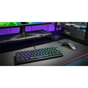 Teclado MARS GAMING MKMINI RGB MECÁNICO 60%, CHROMA, OUTEMU SQ AZUL, PORTUGUÉS (MKMINIBPT)