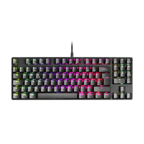 Teclado MARS GAMING MKREVO PRO RGB MECHANICAL TKL FULL KEYBOARD, OUTEMU SQ BLUE, PORTU (MKREVOPROBPT)