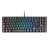 Teclado MARS GAMING MKREVO PRO RGB MECÁNICO TKL TECLADO COMPLETO, OUTEMU SQ AZUL, PORTU (MKREVOPROBPT)