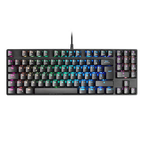 Keyboard MARS GAMING MKREVO PRO RGB MECHANICAL TKL FULL KEYBOARD, OUTEMU SQ BLUE, PORTU (MKREVOPROBPT)