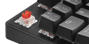 MARSGAMING Compact TKL Mechanical Keyboard, Outemu SQ Red, Portuguese - MKXTKLRPT (MKXTKLRPT)