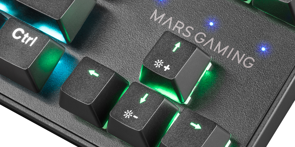 MARSGAMING Compact TKL Mechanical Keyboard, Outemu SQ Red, Portuguese - MKXTKLRPT (MKXTKLRPT)