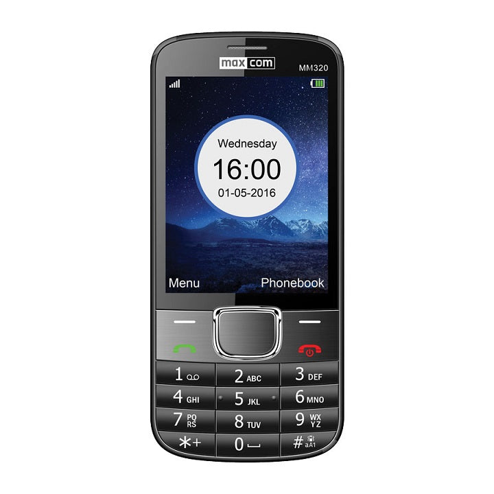 Mobile Maxcom Classic MM320 3.2" Single SIM 2G Black