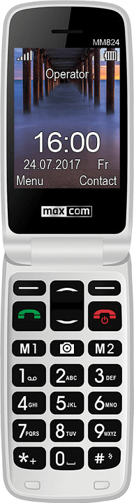 Telemovel Maxcom Comfort MM824 2,4\" Single SIM 2G Preto