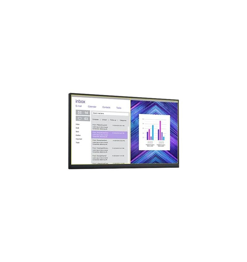 Dell P2222H - Not Supported - LED display - 22" (21.5" viewable) - 1920 x 1080 Full HD (1080p) @ 60 Hz - IPS - 250 cd/m² - 1000:1 - 5 ms - HDMI, VGA, DisplayPort - with 3 years of Advanced Exchange service