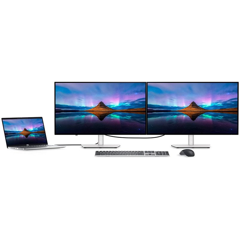 Dell UltraSharp U2722DE - LED Display - 27" - 2560 x 1440 QHD @ 60 Hz - IPS - 350 cd/m² - 1000:1 - 5 ms - HDMI, DisplayPort, USB-C - with 3 years Advanced Exchange service - for Latitude 5320, 5520, OptiPlex 3090, Precision 7560, XPS 13 9310, 15 95