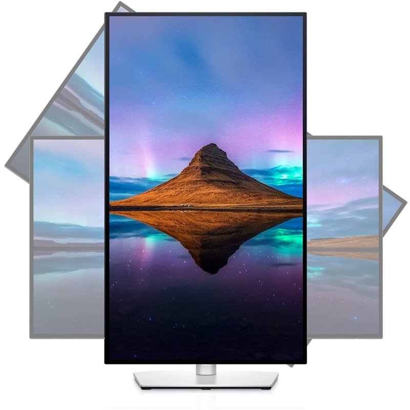 Dell UltraSharp U2722DE - LED Display - 27" - 2560 x 1440 QHD @ 60 Hz - IPS - 350 cd/m² - 1000:1 - 5 ms - HDMI, DisplayPort, USB-C - with 3 years Advanced Exchange service - for Latitude 5320, 5520, OptiPlex 3090, Precision 7560, XPS 13 9310, 15 95