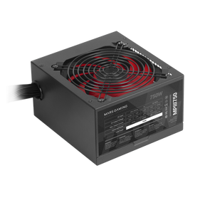 Fuente de comida FUENTE MARS GAMING MPIII 750W, 85% EF, SMD, CABLES NEGROS, SILENCIOSA, 5 AÑOS DE GARANTÍA (MPIII750)