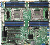 Intel Server Board S2600CWTR - Placa base - SSI EEB - Zócalo LGA2011-v3 - 2 CPU compatibles - Chipset C612 - USB 3.0 - 2 x 10 Gigabit LAN - Gráficos integrados (DBS2600CWTR)