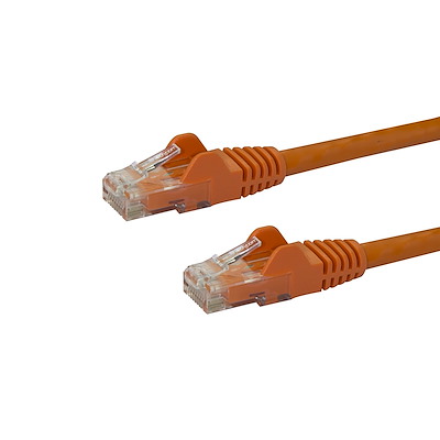 CABLE 10M NARANJA DE RED CAT6