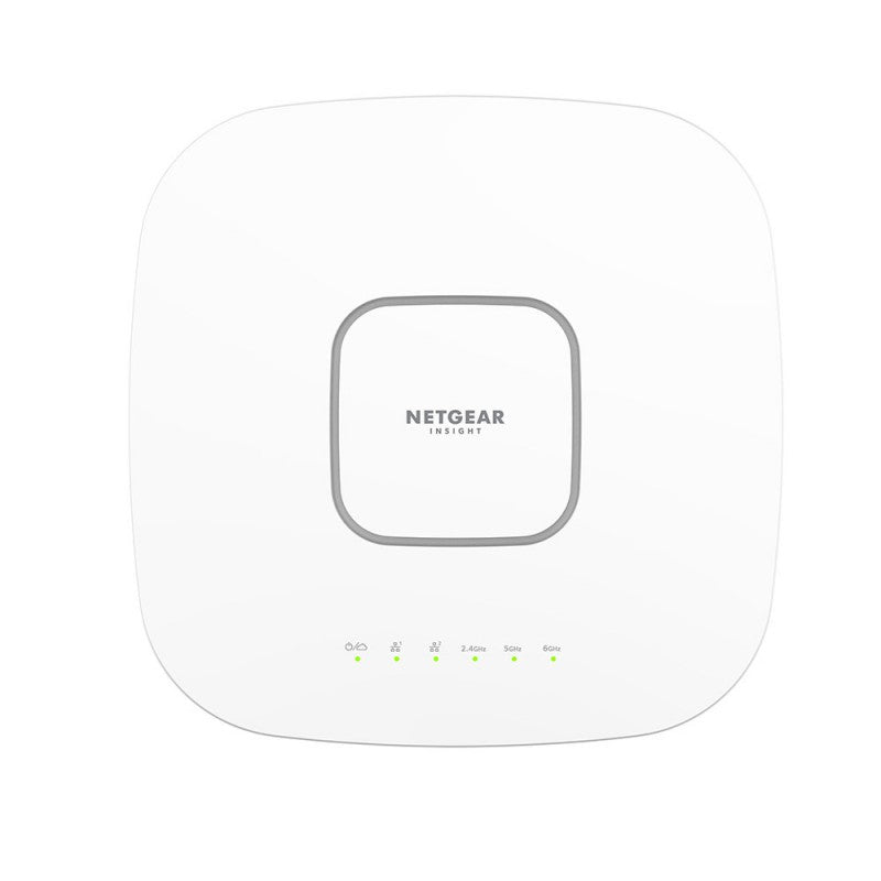 NETGEAR WAX630E - Wireless Access Point - Wi-Fi 6 - 2.4GHz, 5GHz, 6GHz - wall/ceiling mountable