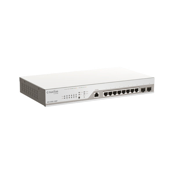 D-LINK NUCLIAS CLOUD SMART SWITCH 10-PORT GIGABIT 2X SPF