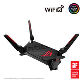 ASUS Gaming Router ROG Rapture GT AX6000 Dual Band Gigabit WiFi 6, 2.4/5/5Ghz, AiMesh (90IG0780-MO3B00)