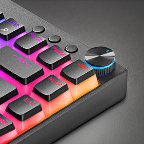 MARS GAMING MKCLOUD BLACK RGB MECHANICAL 75% KEYBOARD, 3XMODE, BLUE, US+PORTUGUESE (MKCLOUDBPT)