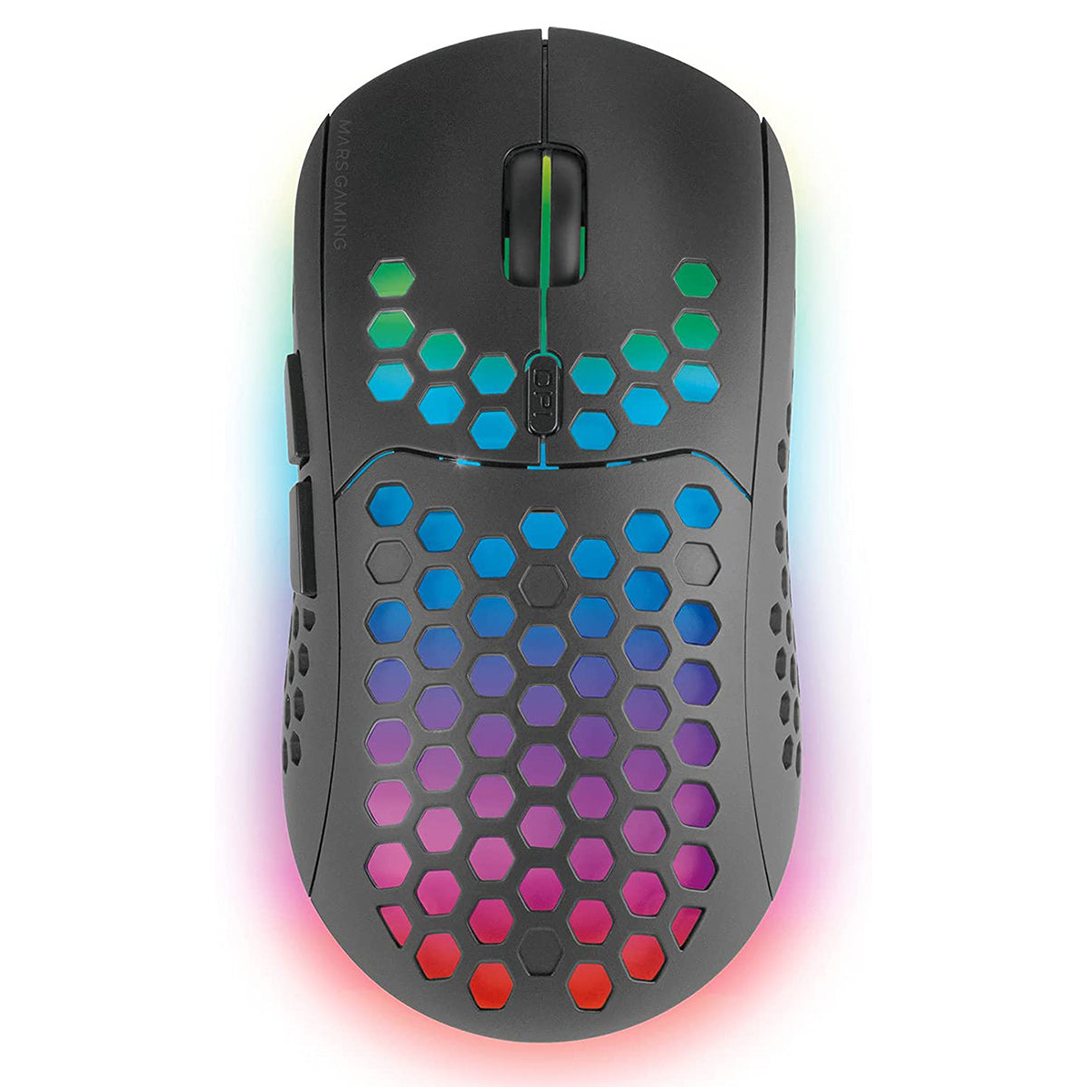 Rato MARS GAMING MMW3 WIRELESS MOUSE, 79G ULTRA-LIGH, RECHARGEABLE BATTERY, BLACK (MMW3)
