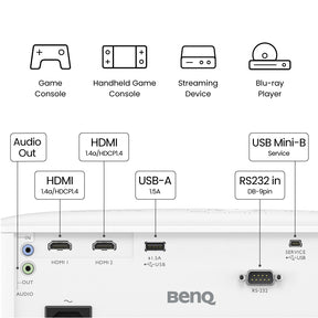 BenQ TH575 - Projector DLP - portátil - 3D - 3800 lumens ANSI - Full HD (1920 x 1080) - 16:9 - 1080p