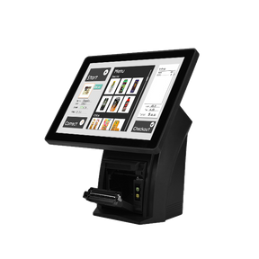 POS ZONERICH ZQ-P1088MAX+ 15.6" Touch J1900 4GB 64GB SSD / W10PRO w/ 2x20 Client Display &amp; 80mm Print