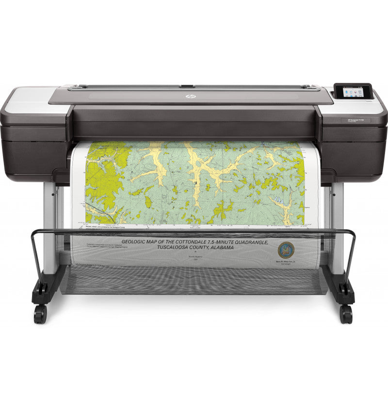 HP DesignJet T1700 PostScript - 44" large format printer - color - inkjet - 1118 x 1676 mm - 2400 x 1200 dpi - up to 0.55 min/page - Gigabit LAN, USB host - cutter