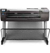 HP DesignJet T830 - 36" multifunction printer - color - inkjet - 914 x 2770 mm (original) - Roll (91.4 cm x 45.7 m), 914 x 1897 mm (media) - up to 0.42 min / page (print) - 1 roll - Gigabit LAN, Wi-Fi(n)