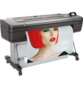 HP DesignJet Z9+ PostScript - 24" large format printer - color - inkjet - Roll (61 cm) - 2400 x 1200 dpi - up to 1.5 min/page (mono)/ up to 1.5 min/page (color) - capacity: 1 roll - Gigabit LAN, USB host - cutter