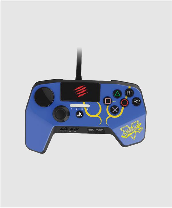 PS4 SFV FightPad PRO A4 Azul ChunLi