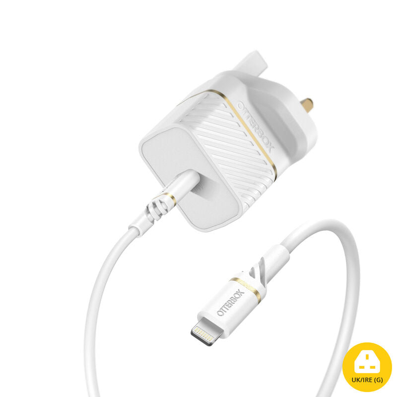 UK WALL CHARGER 20W 1X USB-C CHAR