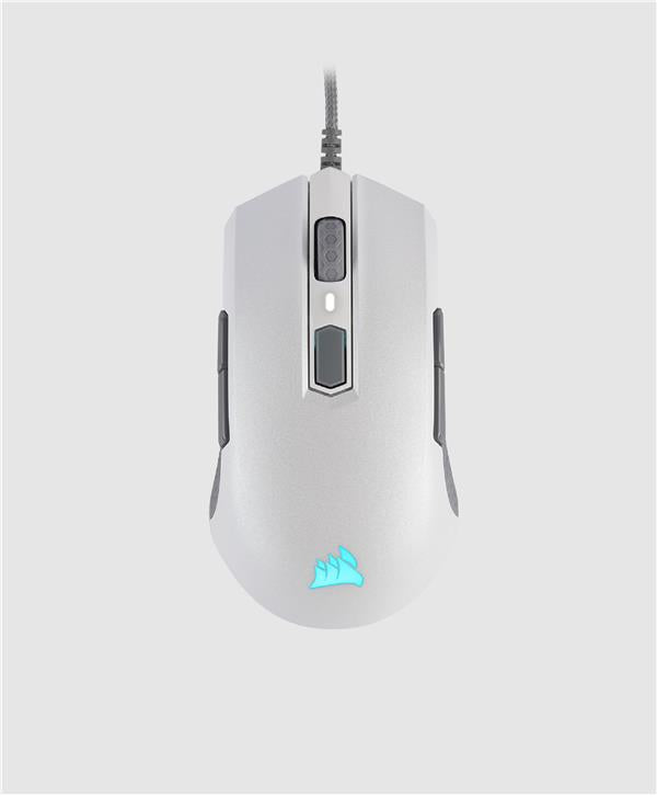 Corsair M55 RGB PRO Mouse, White 12000DPI