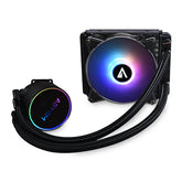 ABYSM COOLER CPU LÍQUIDO NEGRO ÁRTICO 120 ARGB