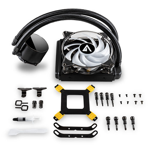 ABYSM COOLER CPU LÍQUIDO NEGRO ÁRTICO 120 ARGB