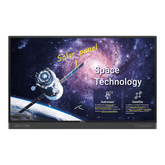 BenQ RP7502 - 75" Diagonal Class LCD display with LED backlight - interactive - with touch screen (multi-touch) - 4K UHD (2160p) 3840 x 2160 - LED direct lighting