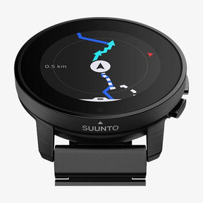 Suunto 9 Peak - Black titanium - sports watch With strap - wrist size: 125-175 mm - Bluetooth - 62 g