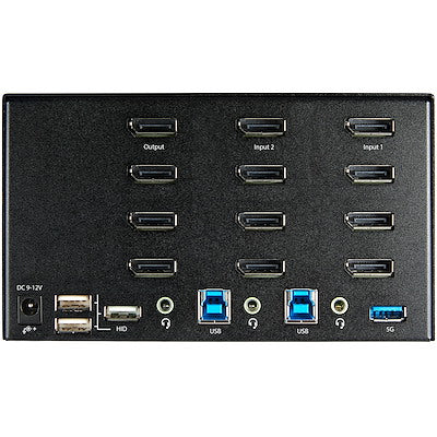 SWITCH KVM 2 PUERTOS DP 4K